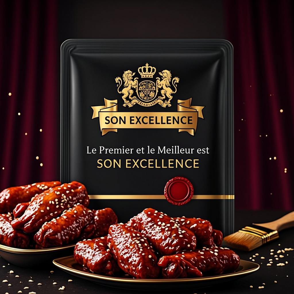 Ailes BBQ Glacées
