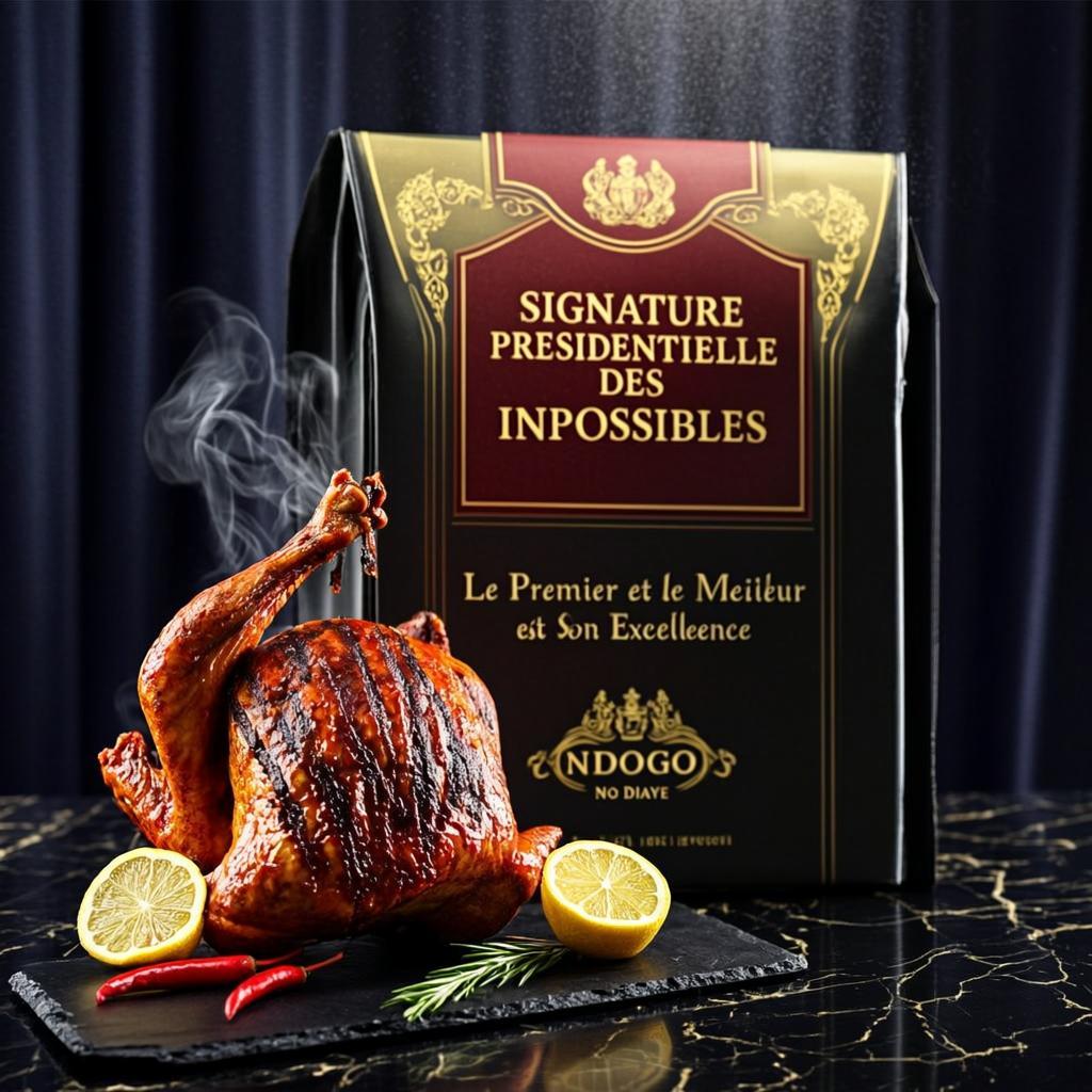 Poulet Braisé au Charbon