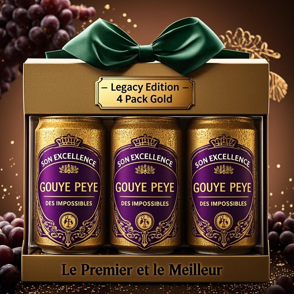 Gouye Peye Legacy Coffret ×4 Or