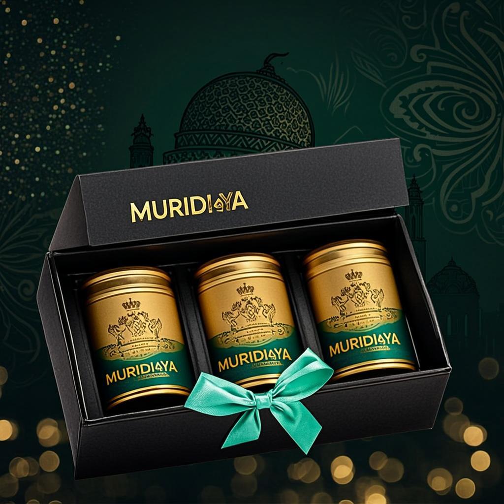 Muridiyya Coffret 3 Canettes Or