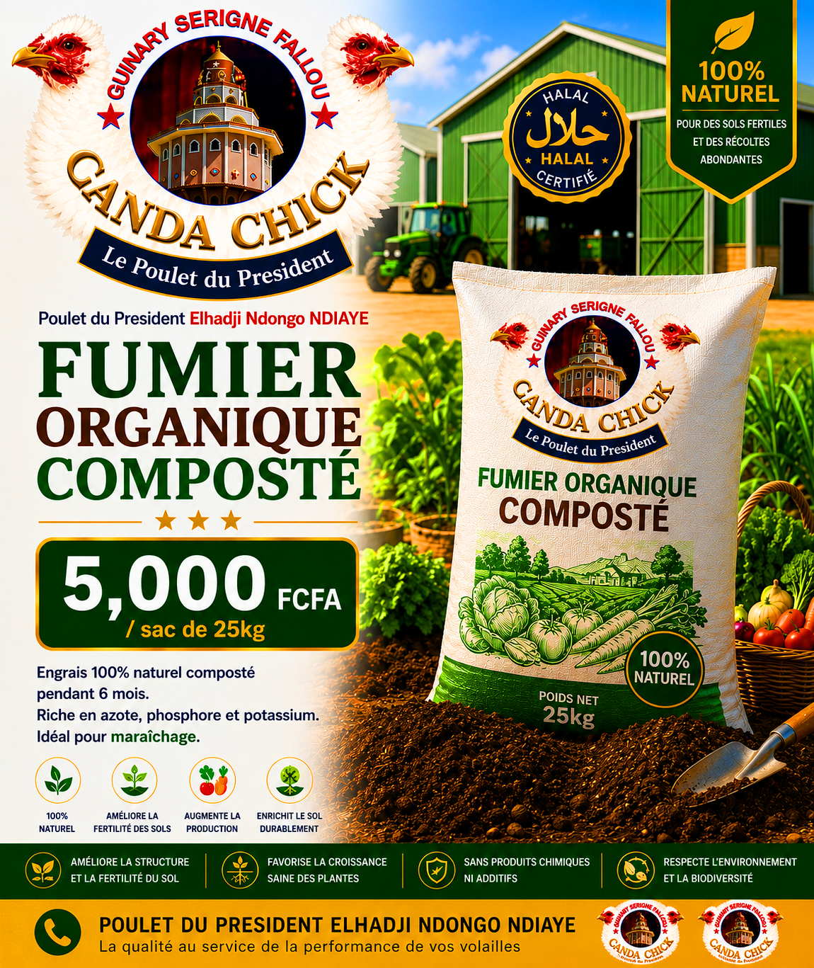 Fumier Organique