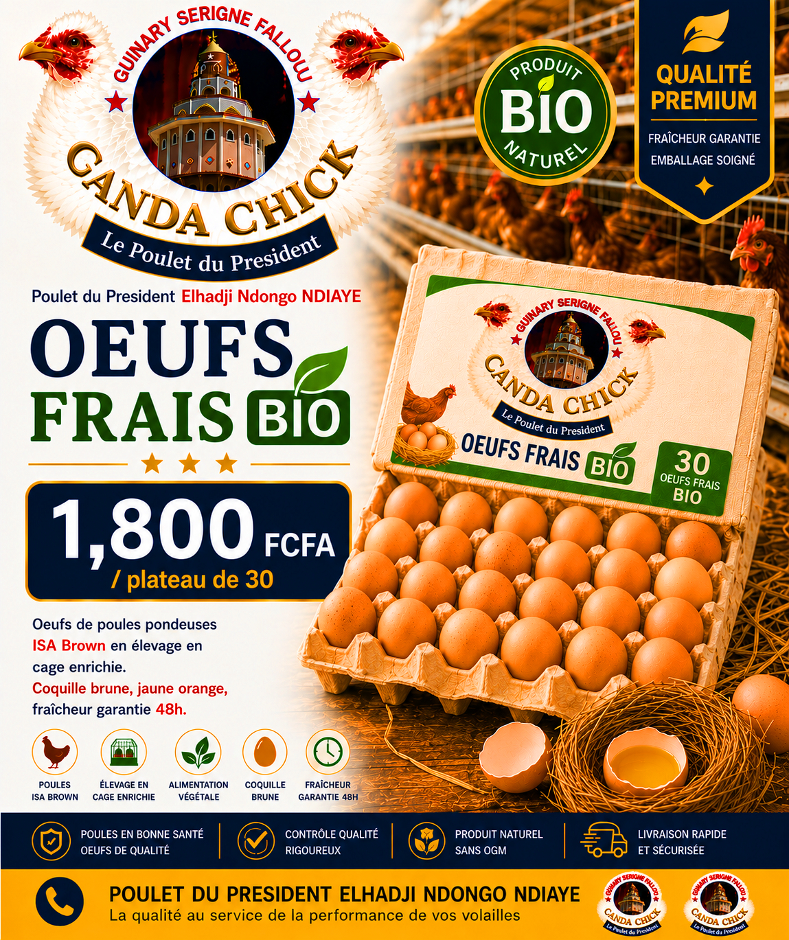 Oeufs Frais